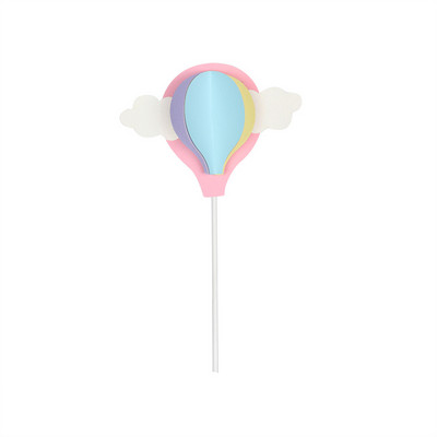 Decor pentru tort pentru fete cu unicorn, decorațiuni pentru prima zi de naștere pentru copii, pentru decorarea torturilor pentru botez, cu balon curcubeu, pentru cupcake