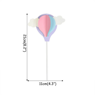 Decor pentru tort pentru fete cu unicorn, decorațiuni pentru prima zi de naștere pentru copii, pentru decorarea torturilor pentru botez, cu balon curcubeu, pentru cupcake