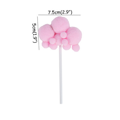 Decor pentru tort pentru fete cu unicorn, decorațiuni pentru prima zi de naștere pentru copii, pentru decorarea torturilor pentru botez, cu balon curcubeu, pentru cupcake