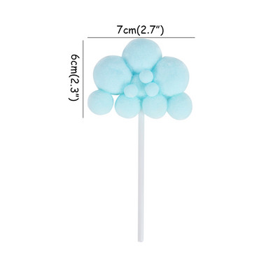 Decor pentru tort pentru fete cu unicorn, decorațiuni pentru prima zi de naștere pentru copii, pentru decorarea torturilor pentru botez, cu balon curcubeu, pentru cupcake