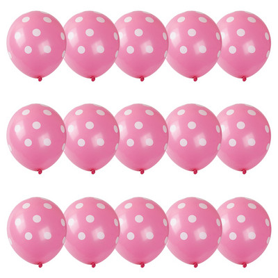 15db/tétel 2,8g pöttyös hullám pöttyös latex lufi esküvői party boldog születésnapi parti dekoráció baba zuhany játék hélium lufi