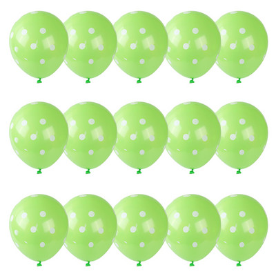 15db/tétel 2,8g pöttyös hullám pöttyös latex lufi esküvői party boldog születésnapi parti dekoráció baba zuhany játék hélium lufi