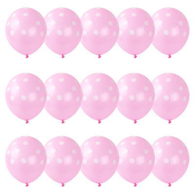 15db/tétel 2,8g pöttyös hullám pöttyös latex lufi esküvői party boldog születésnapi parti dekoráció baba zuhany játék hélium lufi