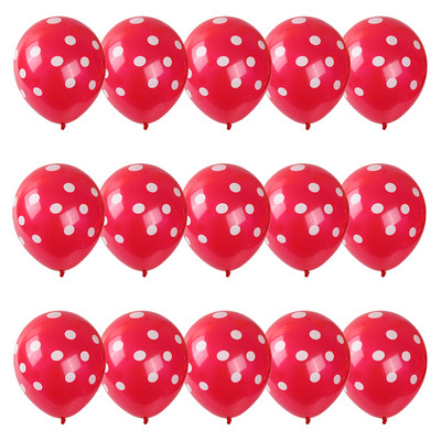 15db/tétel 2,8g pöttyös hullám pöttyös latex lufi esküvői party boldog születésnapi parti dekoráció baba zuhany játék hélium lufi