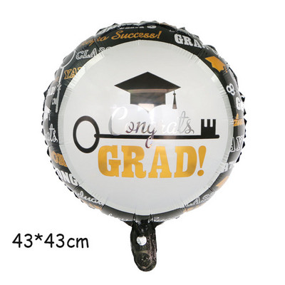 Συγχαρητήρια για την αποφοίτηση κουκουβάγια γιατρό καπάκι στυλό σχολική τσάντα φιλμ αλουμινίου μπαλόνι γιορτή αποφοίτησης σχολική διακόσμηση πάρτι