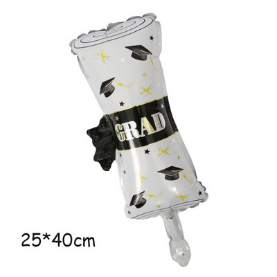 Συγχαρητήρια για την αποφοίτηση κουκουβάγια γιατρό καπάκι στυλό σχολική τσάντα φιλμ αλουμινίου μπαλόνι γιορτή αποφοίτησης σχολική διακόσμηση πάρτι