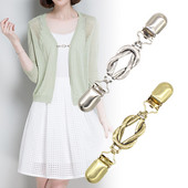 Μόδα Νέα ρετρό ζακέτα με κλιπ πάπιας Vintage πουλόβερ Φουλάρι με αγκράφα γιλέκο Κλιπ για ράψιμο ρούχων Κλιπ ρούχων