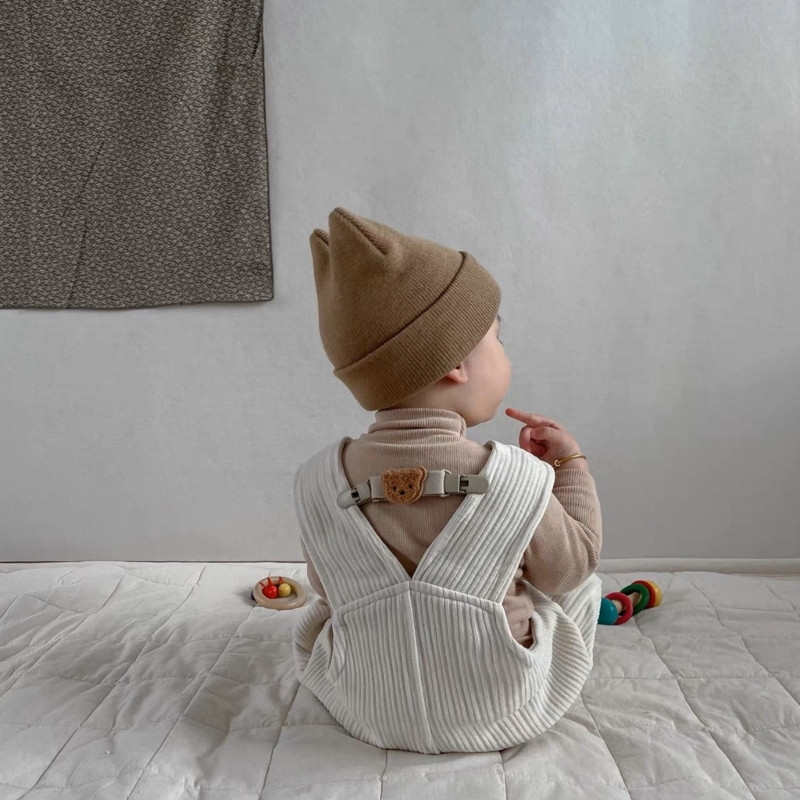 Lengvas Korėjos stiliaus mielas meškiukas kūdikių kelnaitės sijono dirželio segtukas nuo kritimo dirželio segtukas kūdikių drabužių priedai Patvarūs