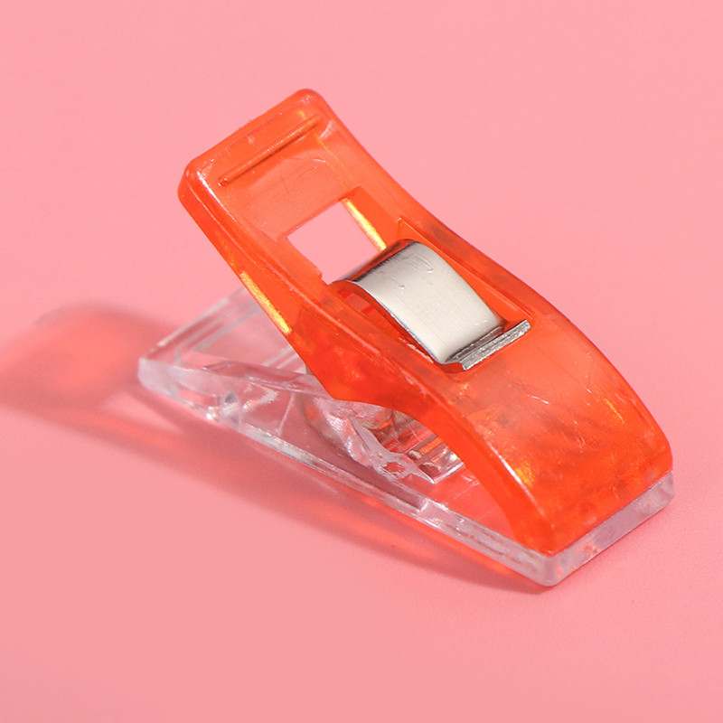 20 TK mitmeotstarbelised õmblusklambrid DIY käsitöö teppimine heegeldamine kudumine turvaklambrid värvilised plastikust servade õmblemine sidumisklambrid