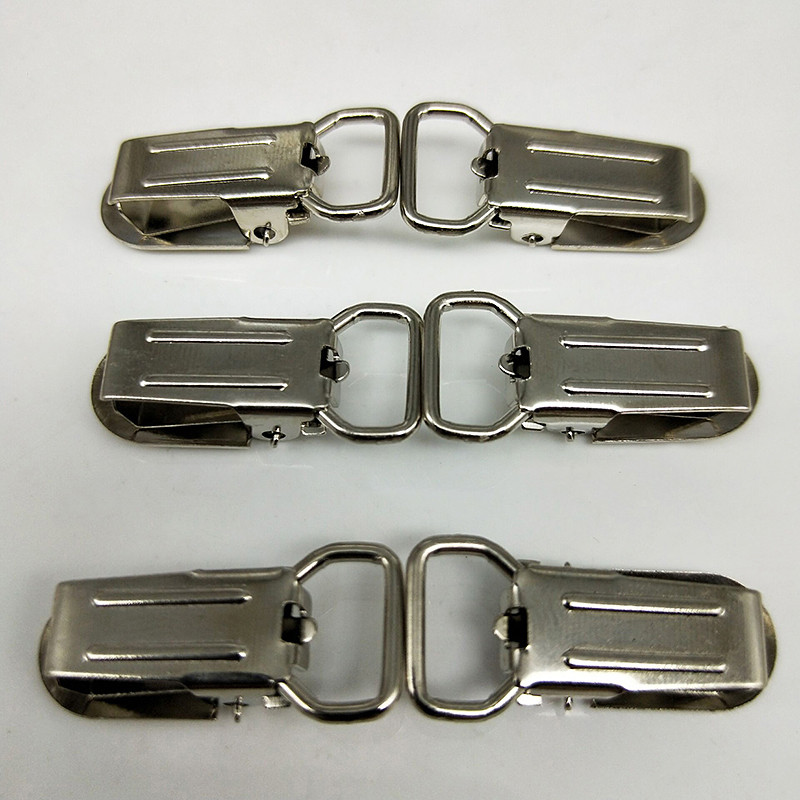 10mm sudraba Metāls Apģērbu klipšu pārvalks apļveida knupītis Piekares dūraiņa Klipšu turētāji Project Craft 10 gab/partija