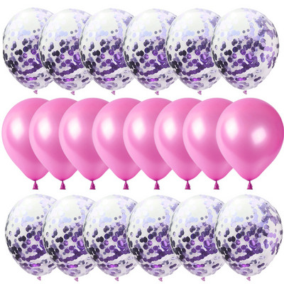 20 buc/lot confetti din latex perlat de 12 inch, balon din latex, petrecere de aniversare, decorare scenei de nunta, balon cu heliu, jucarie de baie pentru bebelusi