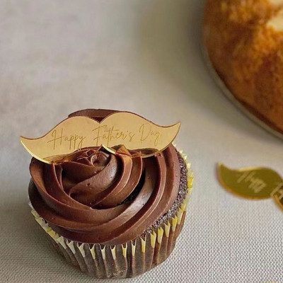 10/5 vnt akrilo Geriausi tėčiui su Tėvo diena tortų tvarsčiai, skirti Tėvo dienos kepimo torto dekoravimui su gimtadieniu