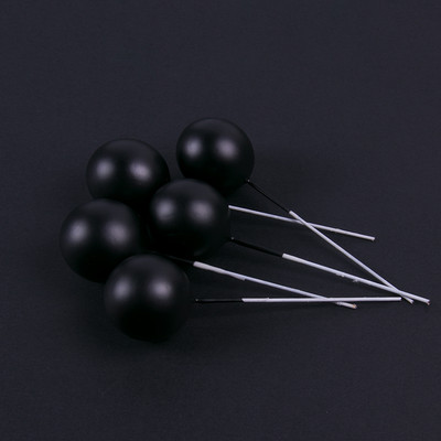 10 gab. Krāsaini bumbiņas formas kūku pildījumi DIY kūkas rotājumi kāzu dzimšanas dienas ballītei Baby Shower deserta kūku pildīti