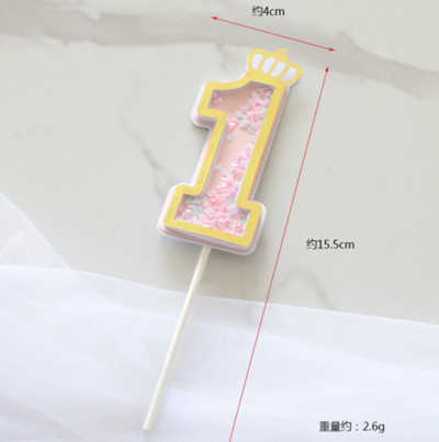 Zila rozā 1 2 3 4 kūkas virsma mirdzoša varavīksnes kūciņu pildītāja Daudz laimes dzimšanas dienā Baby Shower Party Desertu galds Mājas dekorēšana