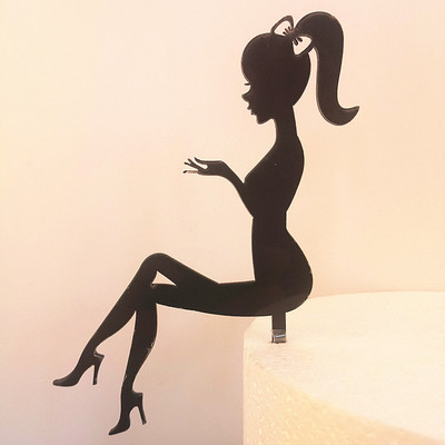 Ins New Bride To Be Cake Topper Topper acrilic pentru tort de nunta pentru nunta logodita, petrecere, desert, coacere, decoratiuni pentru tort