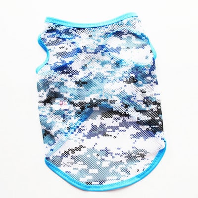 Camisetas Perro kamuflaaž Yorki koera chihuahua riided väikeste tõugude koertele suvemood armsad kassivestid särgid päikesekaitse