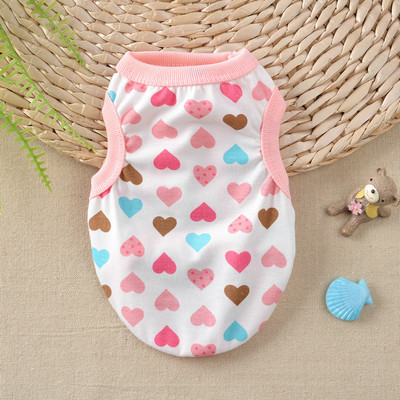 Кучешки дрехи с печат Без ръкави за малки и средни кучета Картонена шарка Камуфлажна риза за кучета Жилетка Прекрасни аксесоари за кученца Бишон