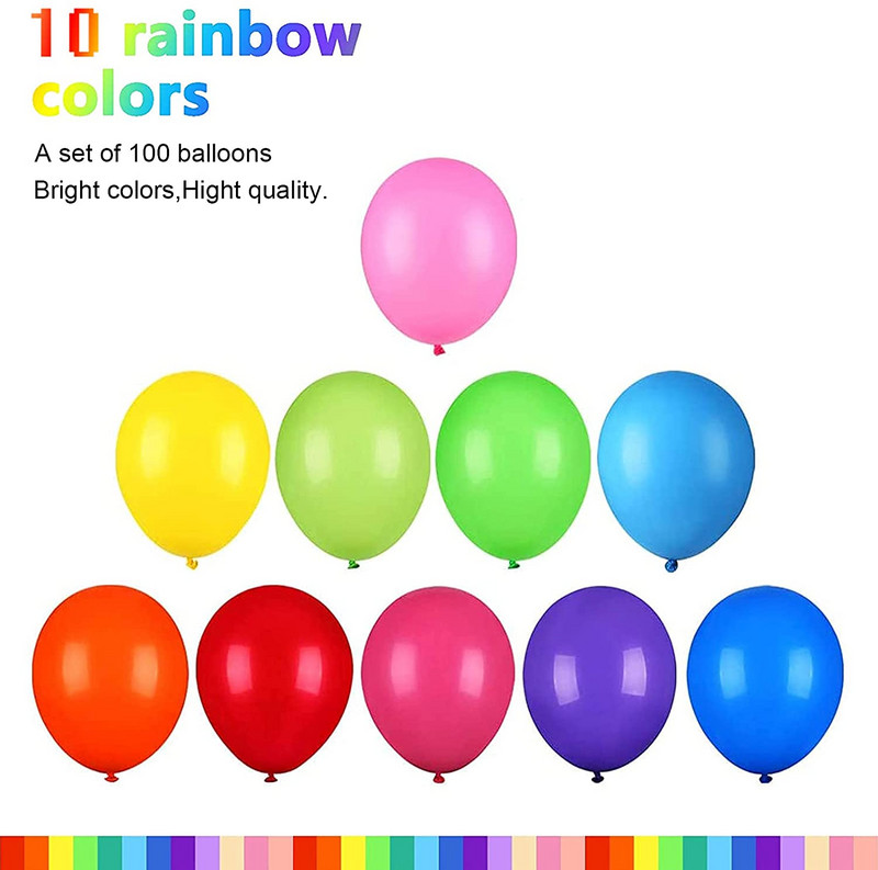 10/20/30 tk 12-tollised läikivad pärliga lateksist õhupallid Pulma-sünnipäevapeo kaunistused Beebi dušš lastele Mänguasjad Värvilised heeliumi õhupallid