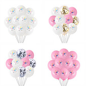 10 vnt/stal. 12 colių vienaragio konfeti latekso helio balionas vienaragio vakarėlio gimtadienio vakarėlio dekoravimas kūdikių dušo žaisliniai balionai