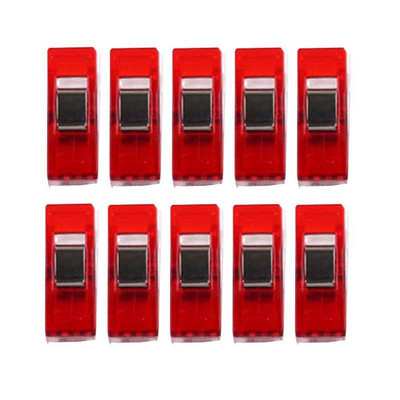 10 tk Mitmeotstarbelised õmblusklambrid Rõivaklambrid Värvilised rõivanõelad Teppimisklambrid Lapitehnika Kudumine Turvaklambrid Õmblustööriist