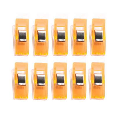 10 tk Mitmeotstarbelised õmblusklambrid Rõivaklambrid Värvilised rõivanõelad Teppimisklambrid Lapitehnika Kudumine Turvaklambrid Õmblustööriist