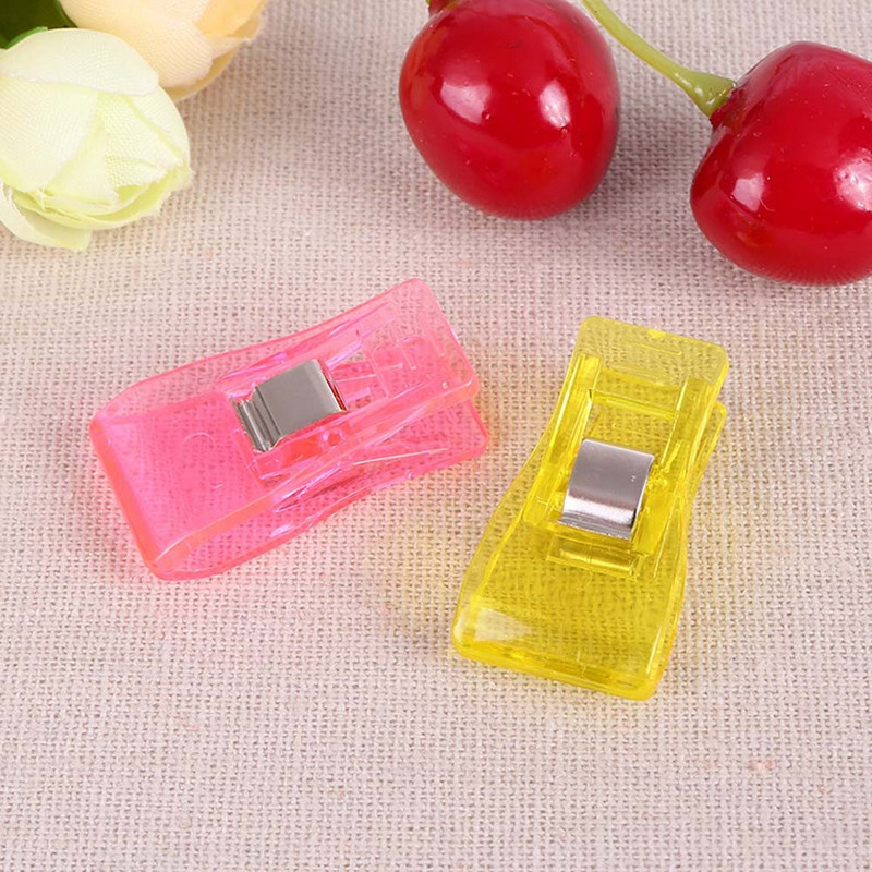 10 tk Mitmeotstarbelised õmblusklambrid Rõivaklambrid Värvilised rõivanõelad Teppimisklambrid Lapitehnika Kudumine Turvaklambrid Õmblustööriist