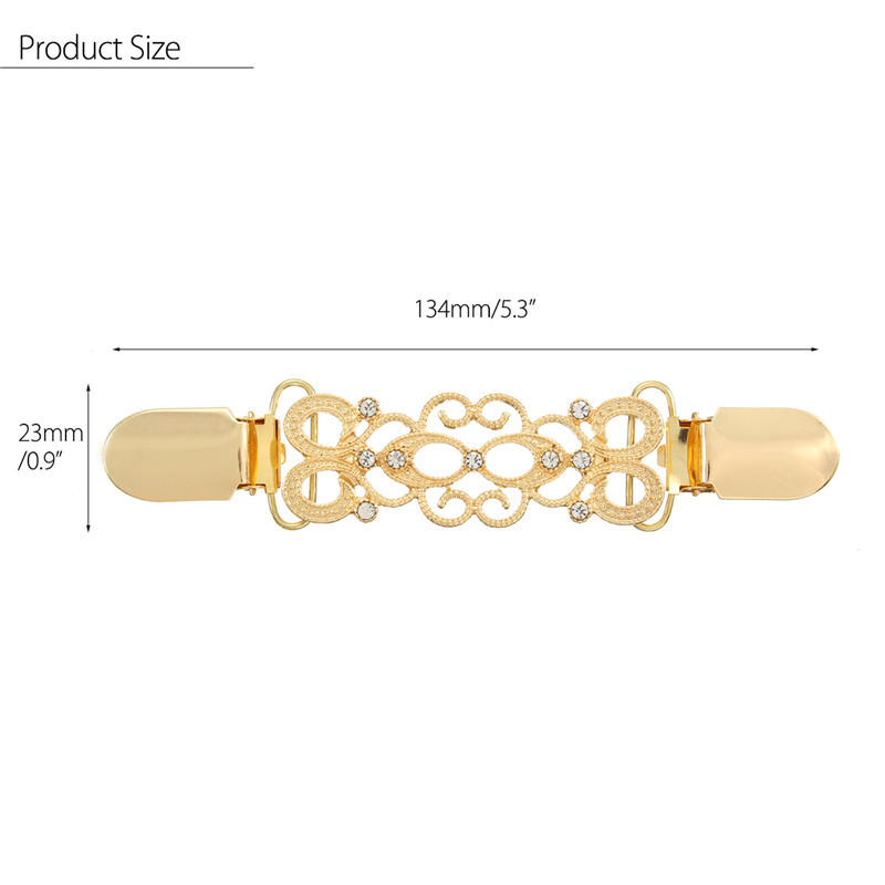 Kampsun Kardigan Clip Sall Pardisuu klambrid Painduv helmestega pärlinõel Pross Sall Särgi kaelarihma pandlad rõivaste kaunistamiseks