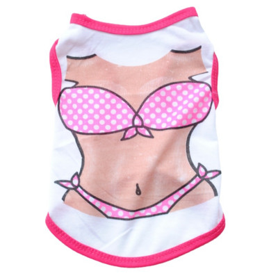 Kutyaruhák Nyári kisállat póló Menő kölyök ingek Kutya mellény Puha, légáteresztő kutya pulóver kis közepes kutyáknak macskáknak chihuahua