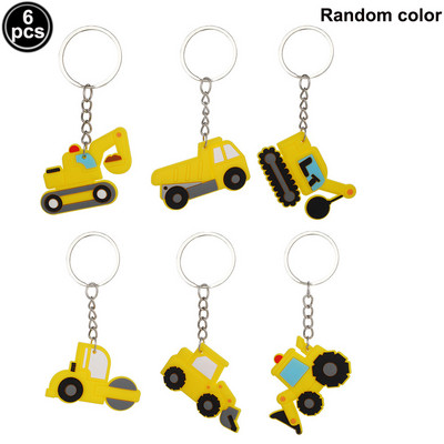 Mini Decorare petrecere de constructii Petrecere La multi ani Camion de constructii Excavator Baieti Jucarii Baricade Cake Toppers Decoratiuni