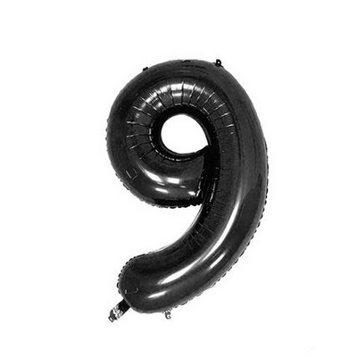 32 \ 40 colių skaitmeninės folijos helio balionas 0-9 balti juodi vaikų žaislai suaugusiems su gimtadieniu Vestuvių vakarėlio dekoracijos Kūdikių dušas