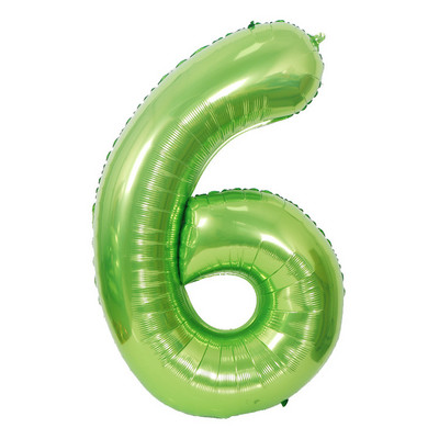 32/40 collu zaļš digitālais alumīnija folijas balons kāzu dzimšanas dienas svinību dekorēšana bērnu bērnu dušas rotaļlieta piepūšamie baloni