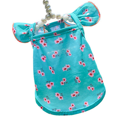 Lemmikloomade kostüümid Suvised koerte riided Kaunite koerte T-särk väikestele keskmistele koertele kassidele Vestiriided Teddy Bichoni varrukateta särk