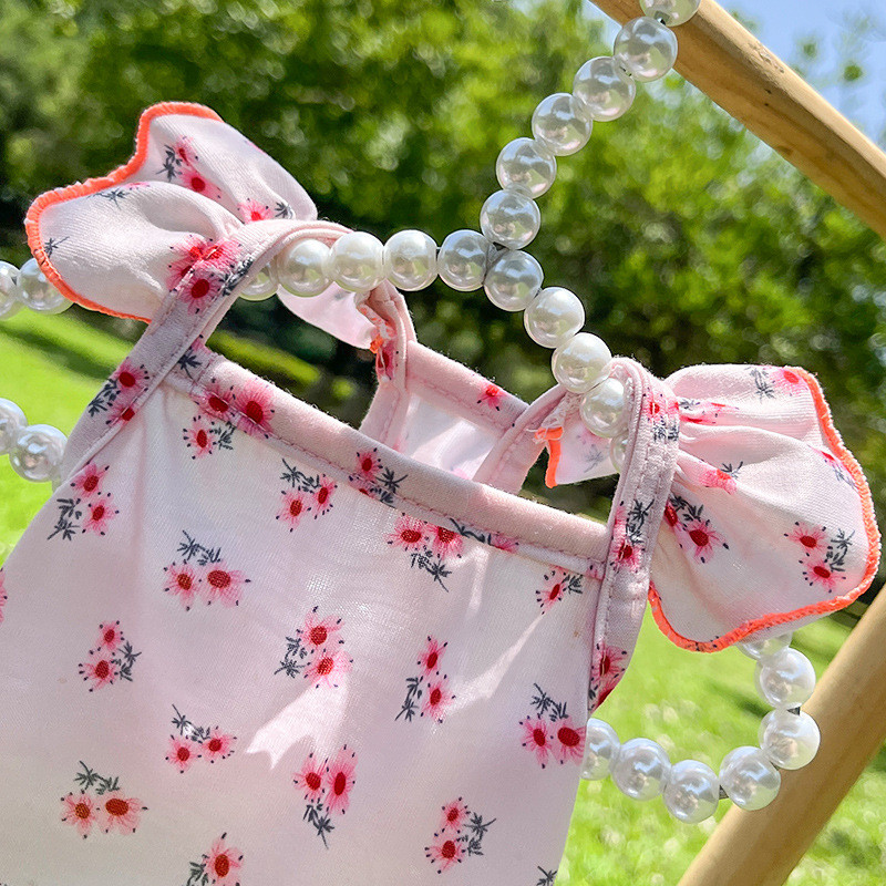 Lemmikloomade kostüümid Suvised koerte riided Kaunite koerte T-särk väikestele keskmistele koertele kassidele Vestiriided Teddy Bichoni varrukateta särk