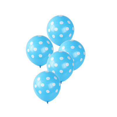 10 buc/lot 12 inch dot wave dot buburuza balon din latex alb-negru violet decorare petrecere de aniversare balon cu heliu
