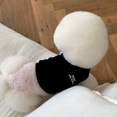 Vândut Vesta Animal de companie Haine pentru câini Moda Bumbac Îmbrăcăminte Câini Super Mici Bumbac Chihuahua drăguț Vară Alb Băiat Fată Mascote