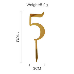 Paprasti skaičiai 18 21 30 40 50 60-asis akrilinis torto papuošalas, skirtas vestuvių metinėms, gimtadienio vakarėliui, torto papuošimui