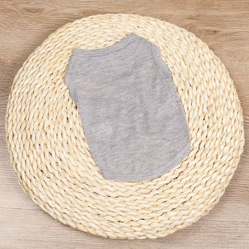 Itin minkšti šunų marškinėliai apvaliakakle Plonos liemenės Drabužiai šunų drabužiai mažiems vidutiniams šunims katėms augintiniams šuniukai prancūzų buldogai