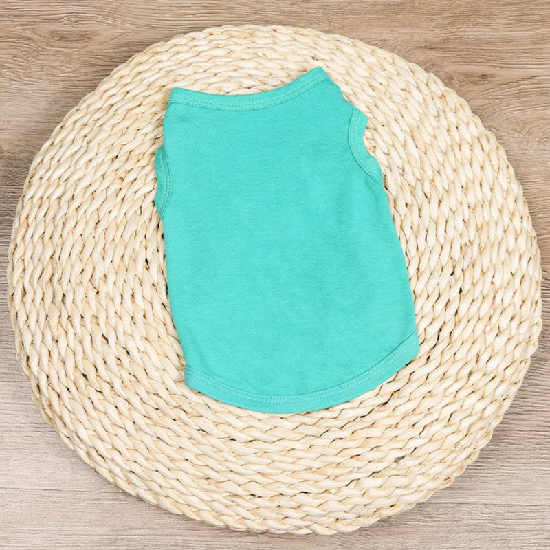 Itin minkšti šunų marškinėliai apvaliakakle Plonos liemenės Drabužiai šunų drabužiai mažiems vidutiniams šunims katėms augintiniams šuniukai prancūzų buldogai