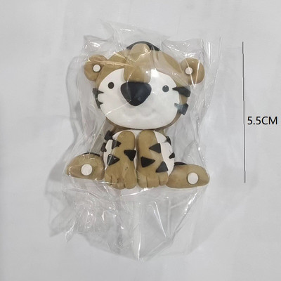 Prekrivač kolača sa životinjama Lav Tigar Prekrivač za kolače za Jungle Safari Dekoracije za rođendanske zabave