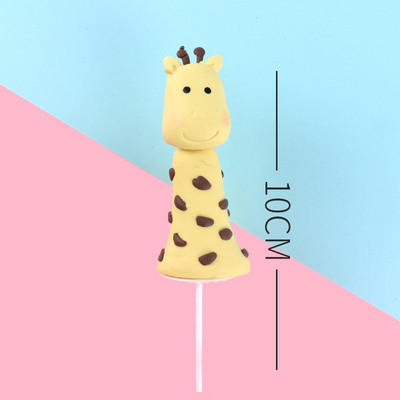 Prekrivač kolača sa životinjama Lav Tigar Prekrivač za kolače za Jungle Safari Dekoracije za rođendanske zabave