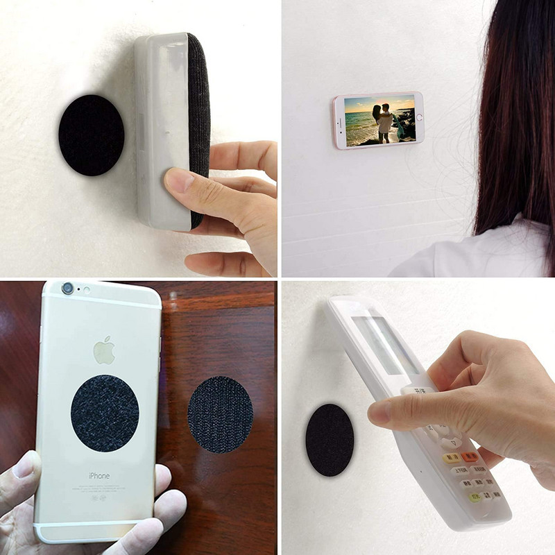 60 mm spēcīgs pašlīmējošs stiprinājums neilona āķa punktu uzlīmes Līmlente gultas palagam dīvāna paklājam paklājs pret slīdēšanu