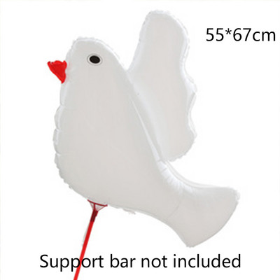 Flying Peace Dove Balionai Spalvoti Atminimo Išleidimo Balionai Folija Paukščių Balionai Ceremonijos Vestuvių gimtadienio papuošimai