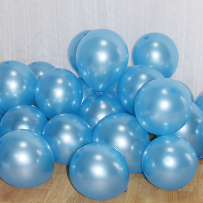 50 gab. Tumši zila ahāta marmora metāla lateksa konfeti baloni Dzimšanas dienas kāzu BabyShower dekorācijas Jaungada Globos