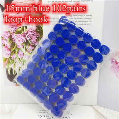 Pont matrica ragasztó ragasztó 10 mm 15 mm pont nylon horog és hurok matrica ragasztó kerek, erős öntapadó rögzítő szalag