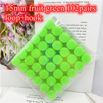 Pont matrica ragasztó ragasztó 10 mm 15 mm pont nylon horog és hurok matrica ragasztó kerek, erős öntapadó rögzítő szalag