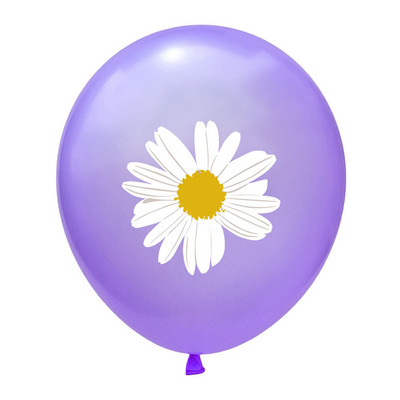 10 gab. 12 collu mazs svaigs margrietiņa lateksa balons peldbaseina ballītei kāzu dzimšanas dienas ballītes dekorēšanai