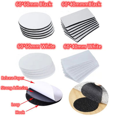 60mm 60*40mm Strong Self Adhesive Fastener Dots Stickers Adhesive Tape for Bed Sheet Sofa Mat Carpet Anti Slip Mat
