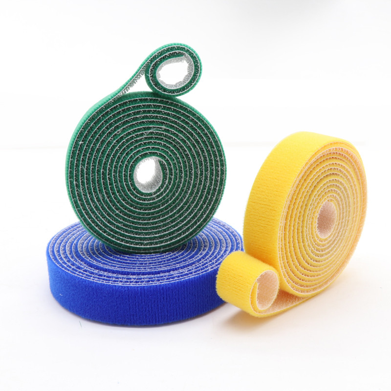 10/15/20/25 mm öntapadó szalag újrafelhasználható kábelkötegelő drótszíjak szalag barkácsolás tartozékok 5 méter