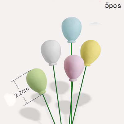 Mesterséges puha agyag nyalóka tortafeltöltő Kreatív édes cupcake dekoráció 1. torta dekoráció Boldog születésnapot dekoráció gyerekek fiú lány Adu