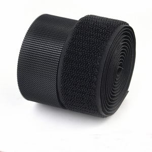 1 metras 16/20/25/30/50/100 mm Tvirtas lipnus kabliukas ir kilpa Tvirtinimo juostos juostelė nailono lipdukų stebuklinga juosta, skirta siūti „pasidaryk pats“ be klijų